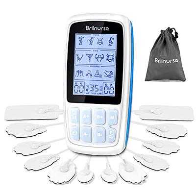 VPOD Deluxe TENS Unit Muscle Stimulator with EMS Therapy for Muscle  Recovery, Back Pain Relief, Neck Pain Relief and Sciatica Pain Relief, 24  Modes