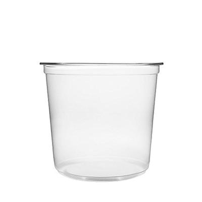 Karat Poly Deli Containers with Lids, 32 oz, Clear, Pack of 240