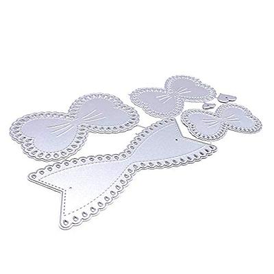 ZFPARTY Layering Bows Metal Cutting Dies Stencils for DIY