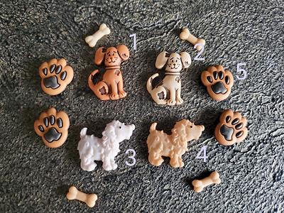 Dog Shoe Charms 