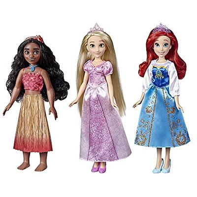  Disney Princess Royal Collection, 12 Royal Shimmer Fashion  Dolls with Skirts and Accessories, Toy for Girls 3 Years Old and Up (  Exclusive) : Toys & Games