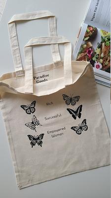 bmuvghi Butterfly Canvas Tote Bag with Zipper Pockets Carnation Flower Cute Tote  Bag Aesthetic Reusable Shopping Grocery Bags Birthday Gifts for Women  Mother Teacher Mother's Day Gift - Yahoo Shopping