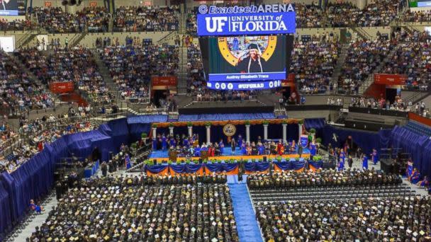 PHOTO: A ceremony honoring the University of Florida's nearly 10,000-member Spring 2018 graduating class. (The University of Florida)