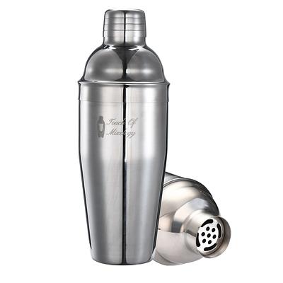 Snowfox Stainless Steel Cocktail Shaker Black/Gold