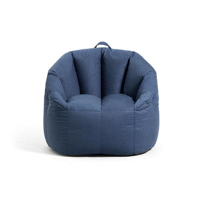 Big Joe Stack Bean Bag Chair, Sapphire Smartmax, 2ft