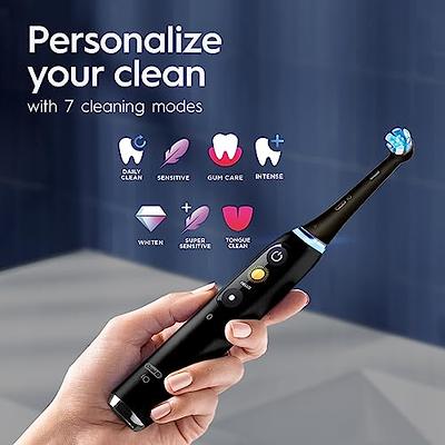 Clearance Electric Toothbrush, Electric Toothbrush with 6 Brush Heads, 5  Cleaning Modes,Smart 20-Speed Timer Electric Toothbrush IPX7 -Newly  Upgraded