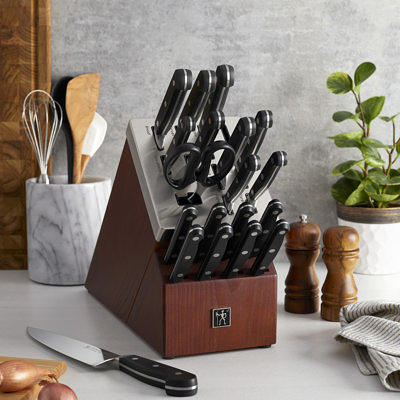 J.A. Henckels International Elan Self-Sharpening 14-pc. Knife Block Set