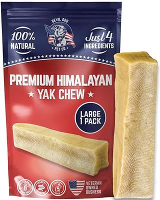Himalayan Dog Chew Original Yak Cheese Chews For Dogs Large - 1 Stick