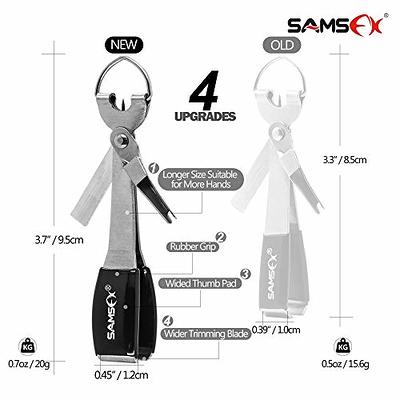 SAMSFX Quick Knot Zinger Fly Fishing Line Tying Tool Tape Measure