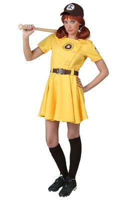 Women's Plus Size Deluxe Dottie Costume from A League of Their Own