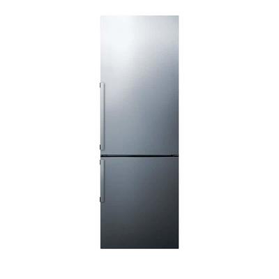 Summit - 24 Wide Top Mount Refrigerator-Freezer with Icemaker | FF1293SSIM