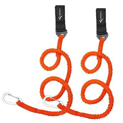 MOOCY Kayak Paddle Tether/Coiled Kayak Fishing Leash with Carabiner for  Paddle, Rod SUP Kayaking Accessories - Yahoo Shopping