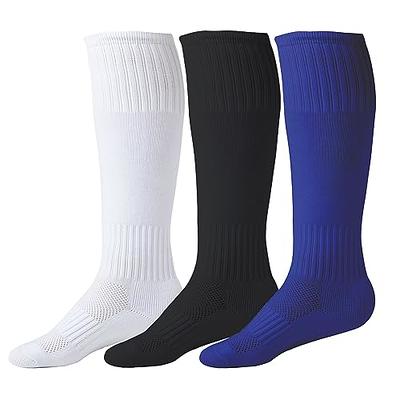 2 Pairs Non Slip Sport Soccer Socks,unisex Athletic Sports Grip