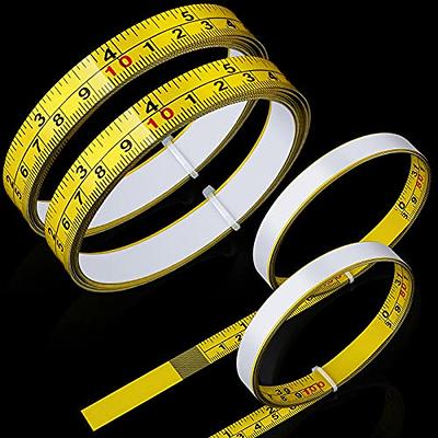  Self-Adhesive Measuring Tape with Fractions 60 Inches