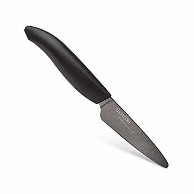 Kyocera Advanced Ceramic Revolution Series 3-inch Paring Knife, Black Blade  - Yahoo Shopping