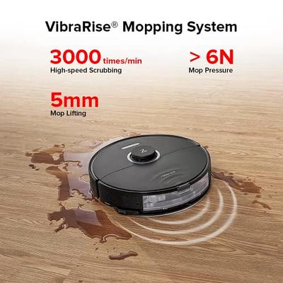 roborock S7 Robot Vacuum and Mop, 2500PA Suction & Sonic Mopping, Robotic  Vacuum Cleaner with Multi-Level Mapping, Works with Alexa, Mop Floors and