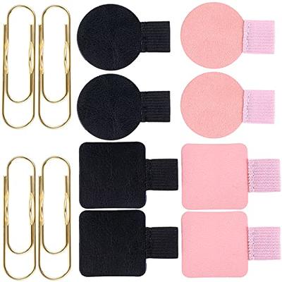 10Pcs PU Leather Pen Holder Clip Adhesive Pencil Elastic Loop