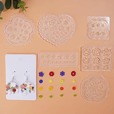 Polymer Clay Molds Polymer Clay Molds for Jewelry Making Polymer Clay Molds  for Polymer Clay Earrings Decoration (4pcs Tiny Flower #02) - Yahoo Shopping