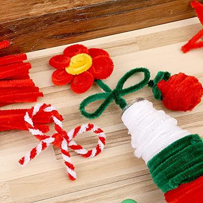 100 Pieces Red Pipe Cleaners, Christmas Red Craft Pipe Cleaners, Pipe  Cleaners Bulk, Art Pipe Cleaners for Creative Christmas Decoration - Yahoo  Shopping