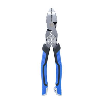 Kobalt 9.45-in Electrical Lineman Pliers with Wire Cutter in Blue