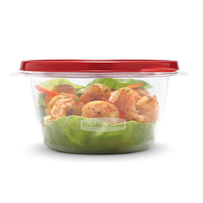 Rubbermaid TakeAlongs, 3.2 Cup, Set of 4, Small Bowl Food Storage