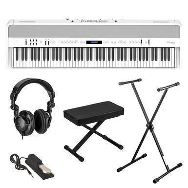 ZENSTYLE Electronic Keyboard 61 Key Electric Digital Music Piano Organ with  Stand Headphones Microphone Portable