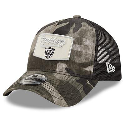 Las Vegas Raiders New Era Hex Flow A-Frame 9FORTY Adjustable Hat