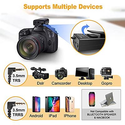 BOYA Upgraded BY-M1S Lavalier Microphone Without Battery Omnidirectional  Lapel Mic for iPhone DSLR Camera Android Smartphone Camcorders Audio
