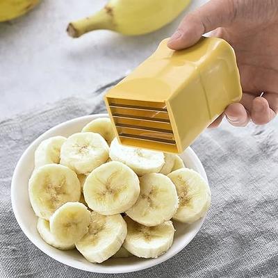 Practical Banana Cutter Fruit Slicer Chopper Chic kitchen Gadgets Tools