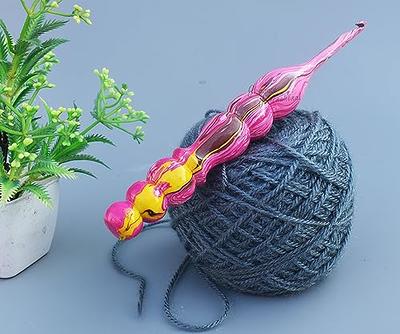 Crochet Hook Case Empty - Quilted Crochet Organizer Case- Crochet Hook  Holder for Circular Knitting Needles, Crochet Hooks (up to 8) Knitting 