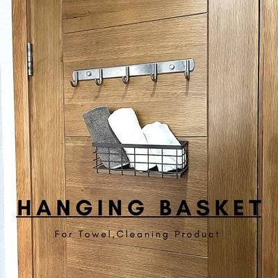 Qcold Metal Wire Basket Storage, Bathroom Basket for Organizing, Bathroom  Counter Organizer with Wooden Handles, Farmhouse Bathroom Decor Tray, Toilet  Paper Basket Storage (Small, Goldenen) - Yahoo Shopping