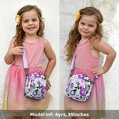 Mibasies Toddler Purse for Little Girls Crossbody Bags Kids Age 3-8