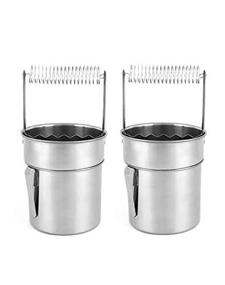 QWORK Deluxe Artistic Brush Cleaner-Brush Washer with Wash Tank, 2 Pack  Stainless Steel Paint Brush Cleaner Washer for Oil Art Painting - Yahoo  Shopping