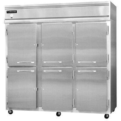 Continental Refrigerator 1RES-N-SA 29 Solid Door Extra Wide Shallow Depth  Reach-In Refrigerator - Yahoo Shopping