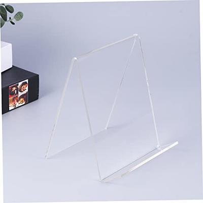 HAPINARY Clear Book Shelves Table Display Stand Picture Holder Stand Plate  Display Stand Book Display Easel Picture Easel Display Acrylic Display  Acrylic Holder Wallet Acrylic Tray Books A4 - Yahoo Shopping