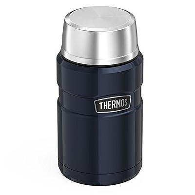 THERMOS Stainless King Vacuum-Insulated Drink Bottle, 24 Ounce, Midnight  Blue