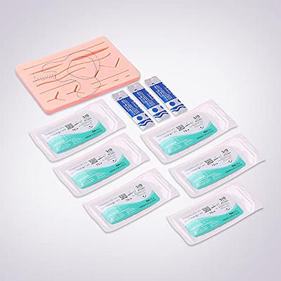 Suture Practice Kit for Medical Student, Complete Suture Practice