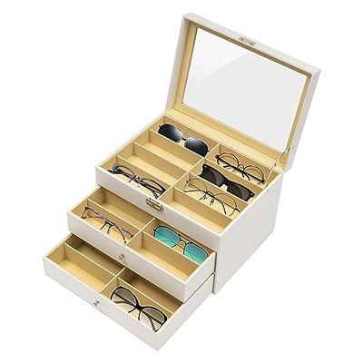 Amazon.com: 18 Grids Glasses Display Stand Sunglasses, Storage Box, Jewelry  or Watches Organizer,Sunglass Glasses Storage Holder Box for Collection  lovers : Clothing, Shoes & Jewelry