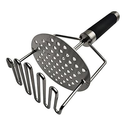 Potato Masher Stainless Steel, Potato Ricer, Potato Masher Hand, Masher  Kitchen Tool, Ricer for Mashed Motatoes, Dual-Press Design - Yahoo Shopping