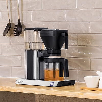 Famiworths Iced Coffee Maker, Hot and Cold Coffee Maker Single Serve for K  Cup and Ground, with Descaling Reminder and Self Cleaning, Iced Coffee