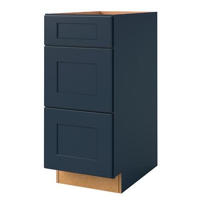 allen + roth Aveley 36-in W x 34.5-in H x 24-in D Linen Drawer Base Fully  Assembled Cabinet (Flat Panel Door Style)