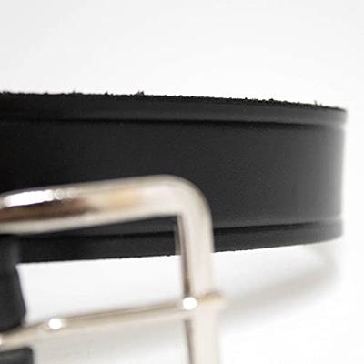 VANNANBA Designer Belts for Men,Leather Dress Casual Belt with