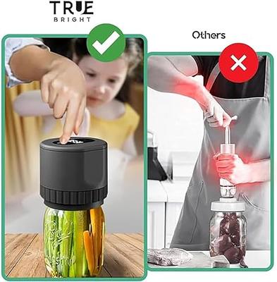 FUMAX Mason Jar Vacuum Sealer, Vacuum Sealer for Jars, Food Vacuum