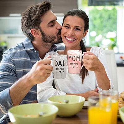 Suhctuptx New Mom Gifts for Women, Top Pregnancy Gifts for New Parents  Gender Reveal Gifts with Mom and Dad Tumbler Set for First Time Moms,  Expecting