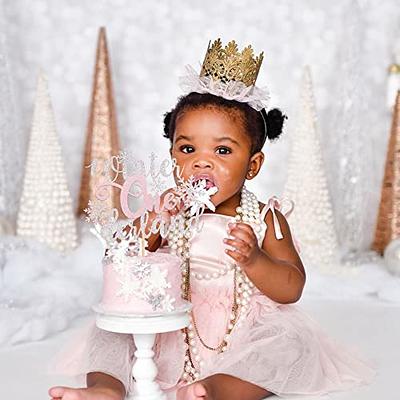 1 PCS Winter Onederland Cake Topper with Glitter Snowflake One 1st Birthday  Party Cake Pick Decorations for Winter Snowflake Theme Baby Shower Kids  First Birthday Party Supplies - Yahoo Shopping