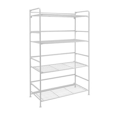 Style Selections 16.25-in W x 5.5-in H 1-Tier Freestanding Metal Plate Rack  in the Cabinet Organizers department at