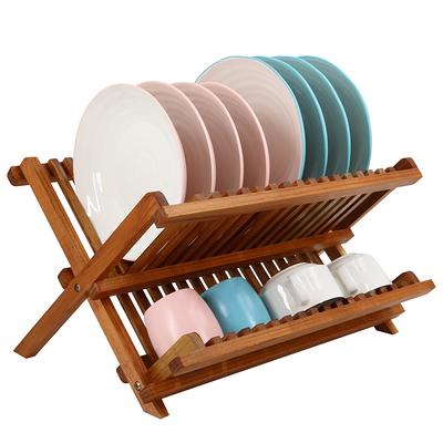 Over The Sink 2 Tier Adjustable Dish Drying Rack - Yahoo Shopping