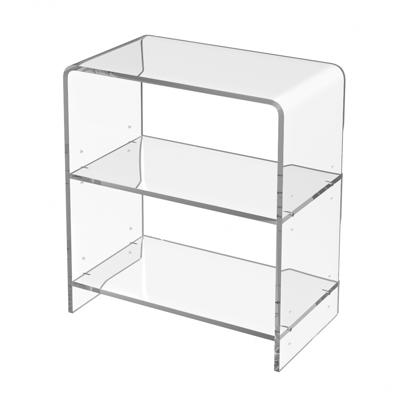 Way Basics Webster 2-Shelf Bookcase - White