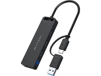 Hub USB para laptop, MOGOOD Hub USB Splitter USB Ultra-Slim Data USB Hub  [carga no compatible], expansor de puerto USB múltiple USB para laptop, PC