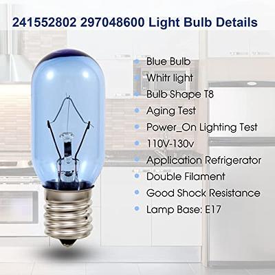 Txdiyifu T8 25W Refrigerator Light Bulb 297048600 241552802